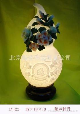 燈飾:牧童菊花 - cy160 (中國 北京市 貿(mào)易商) - 陶瓷工藝品 - 工藝品 產(chǎn)品 「自助貿(mào)易」
